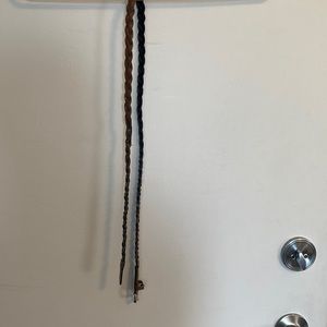 Brown Braided Belt